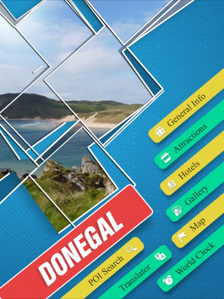 Donegal Travel Guide iPad  سکرین شاٹس