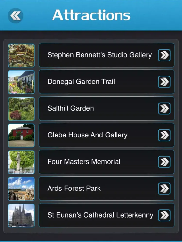 Donegal Travel Guide iPad  سکرین شاٹس