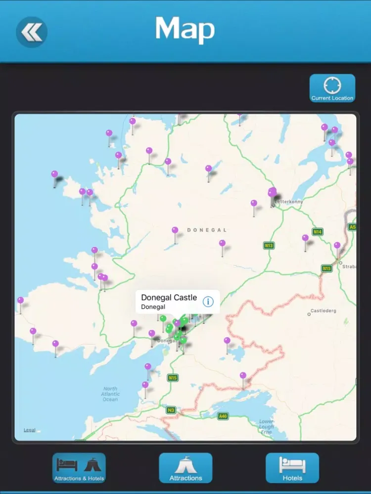 Donegal Travel Guide iPad  سکرین شاٹس