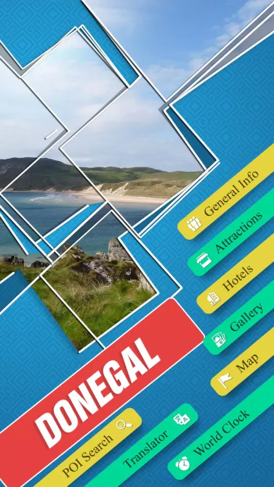 Donegal Travel Guide سکرین شاٹس