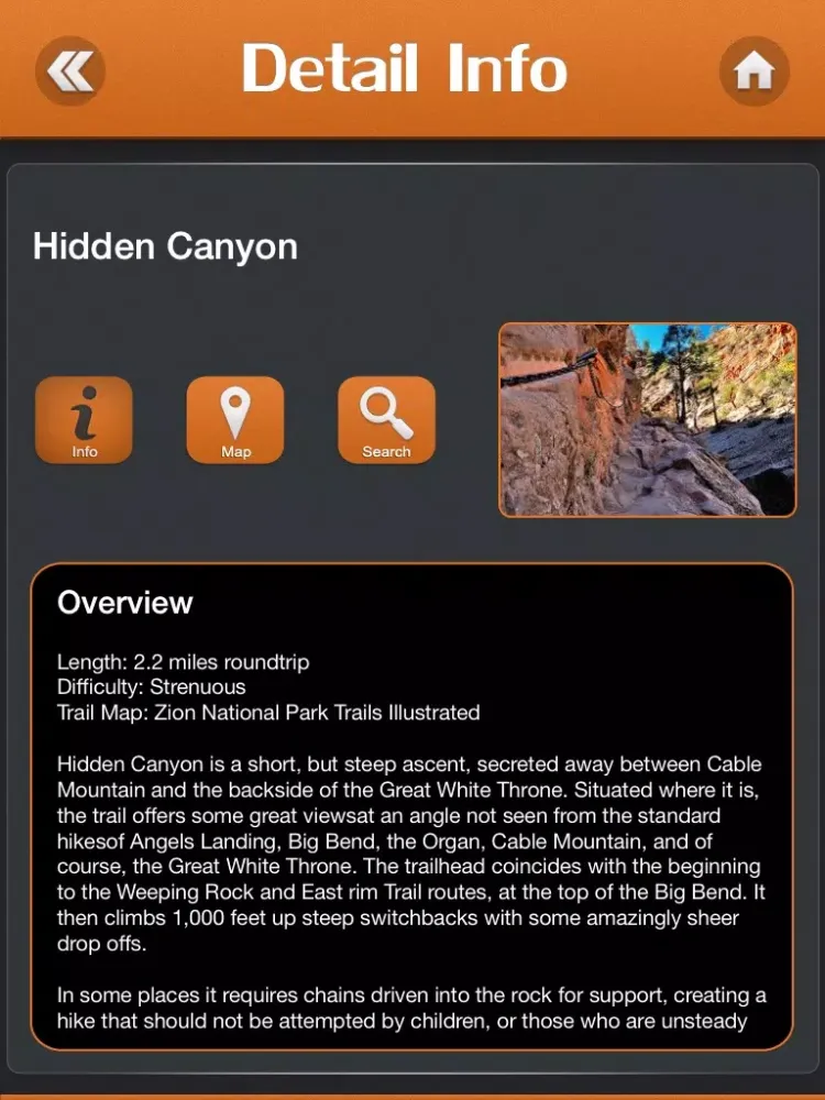 تصاویر Hiking in Zion National Park iPad 