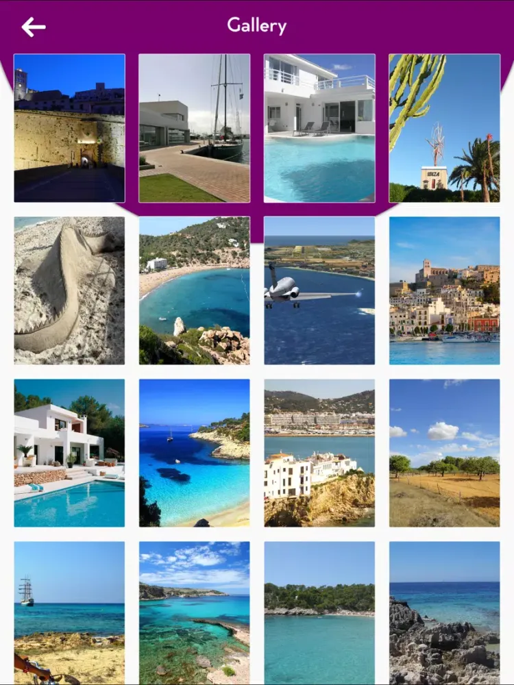 تصاویر Ibiza Island Travel Guide iPad 