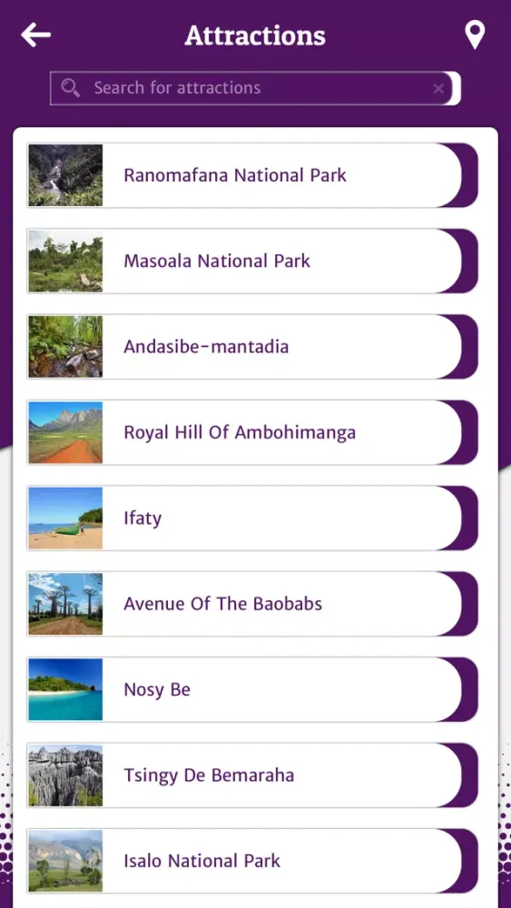 Screenshot di Madagascar Tourist Guide