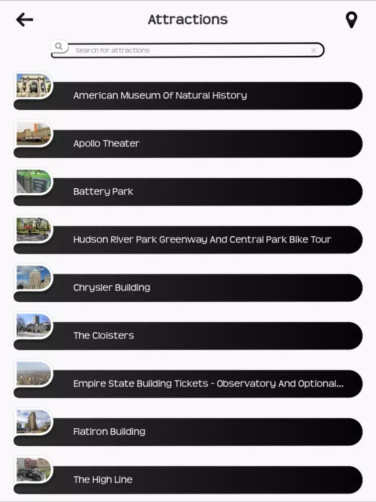 Capturas de pantalla de Manhattan Tourist Guide iPad 