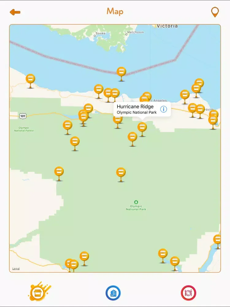 Olympic National Park Guide iPad  Screenshots