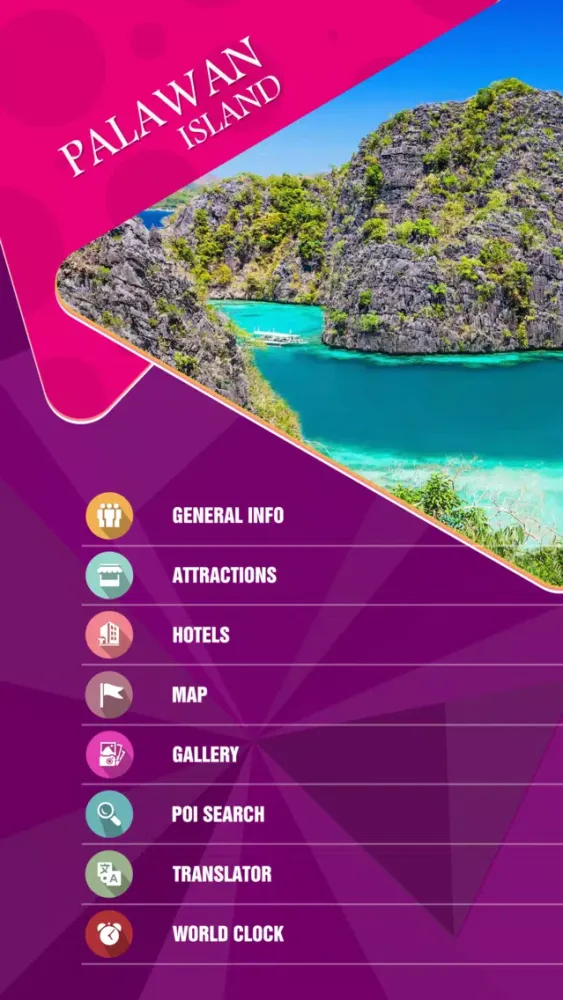 Palawan Island Travel Guide应用截图