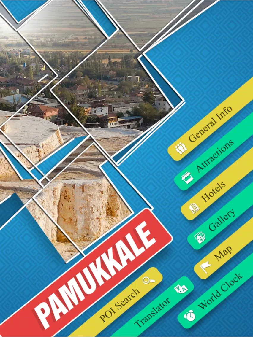 تصاویر Pamukkale Travel Guide iPad 