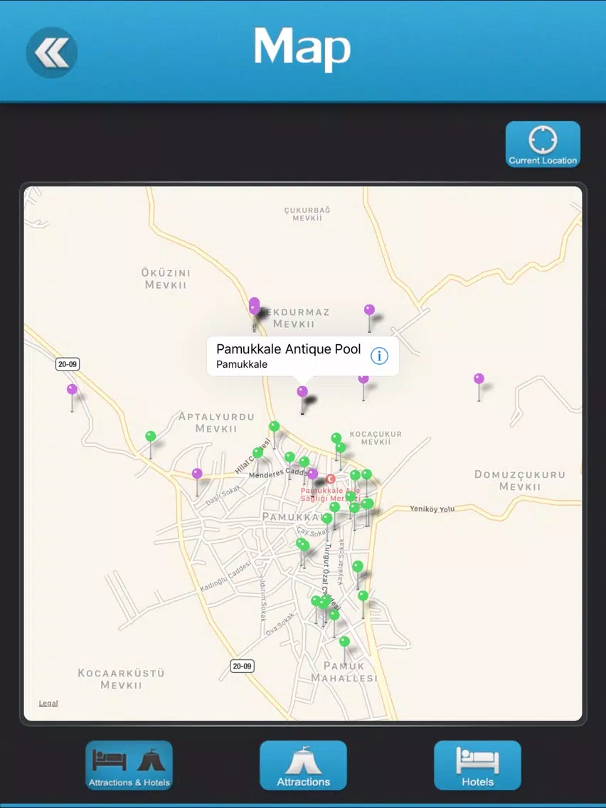 تصاویر Pamukkale Travel Guide iPad 