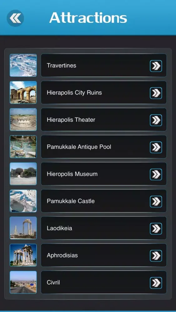 Pamukkale Travel Guide スクリーンショット