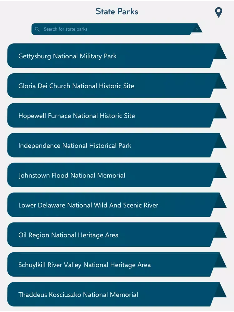 Pennsylvania State Parks - USA iPad  سکرین شاٹس