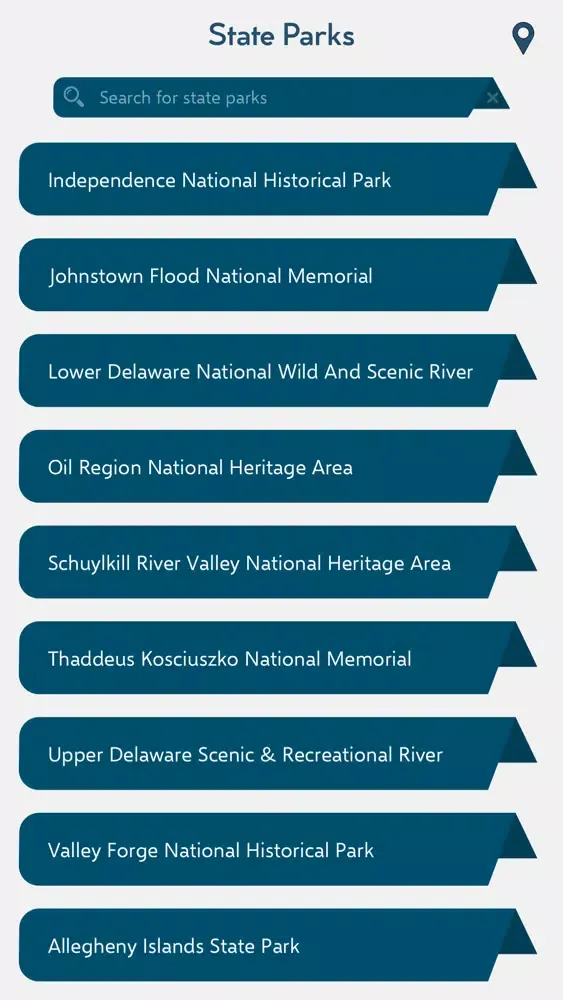 Pennsylvania State Parks - USA سکرین شاٹس