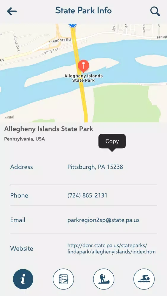 Pennsylvania State Parks - USA سکرین شاٹس