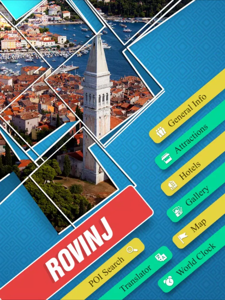 Ảnh chụp màn hình của Rovinj Travel Guide iPad 