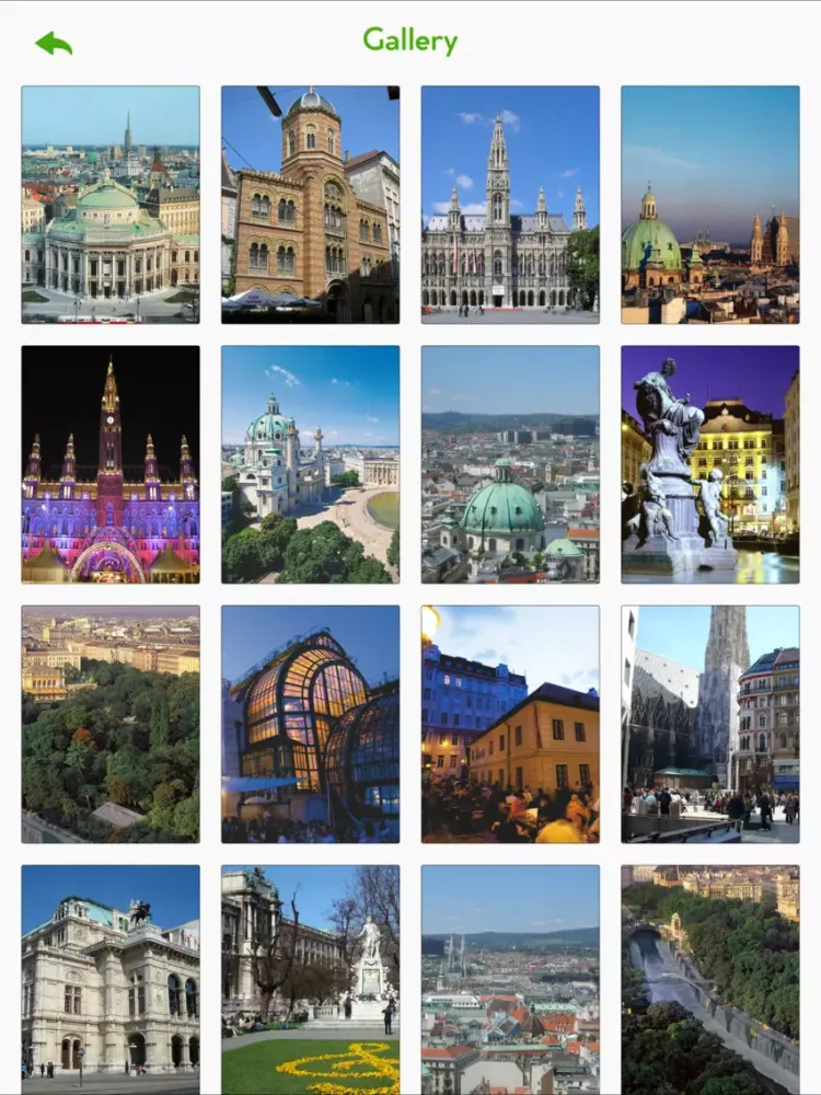 ภาพหน้าจอของ Vienna Tourism Guide iPad 