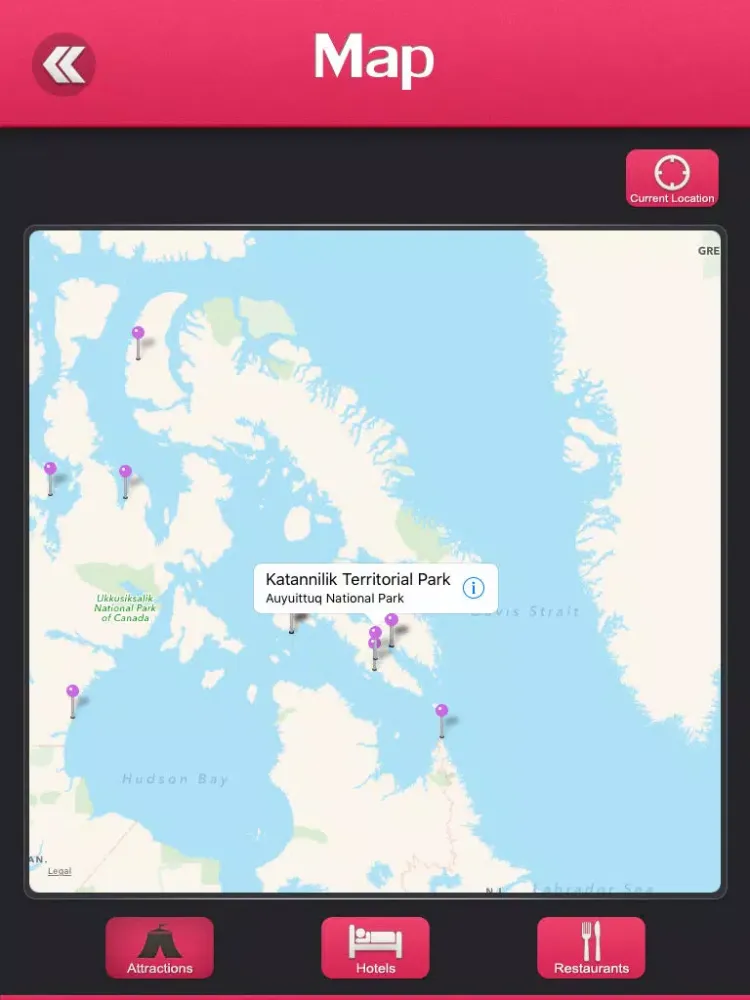 Captures d'écran de Auyuittuq National Park Travel Guide iPad 