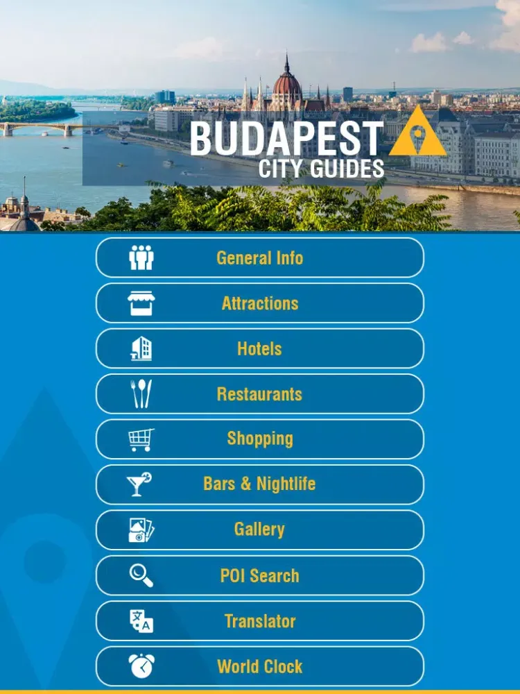 Budapest Tourism iPad  سکرین شاٹس