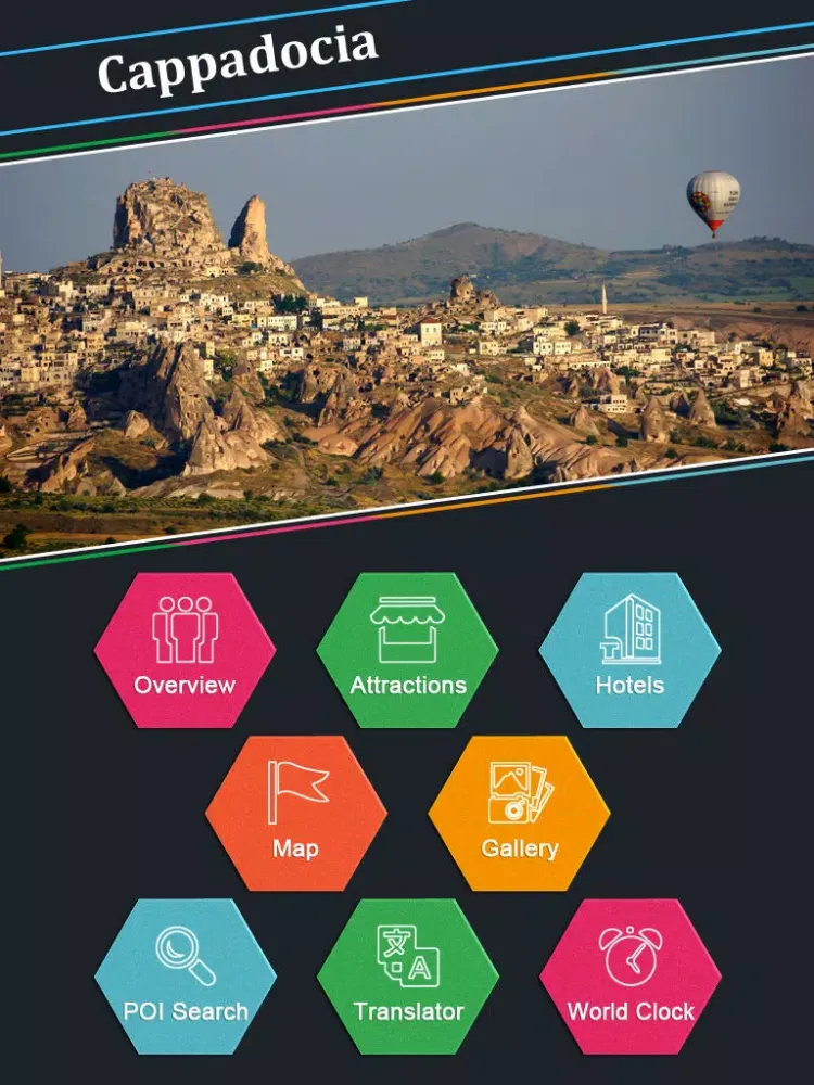Capturas de tela do Cappadocia Tourism Guide iPad 