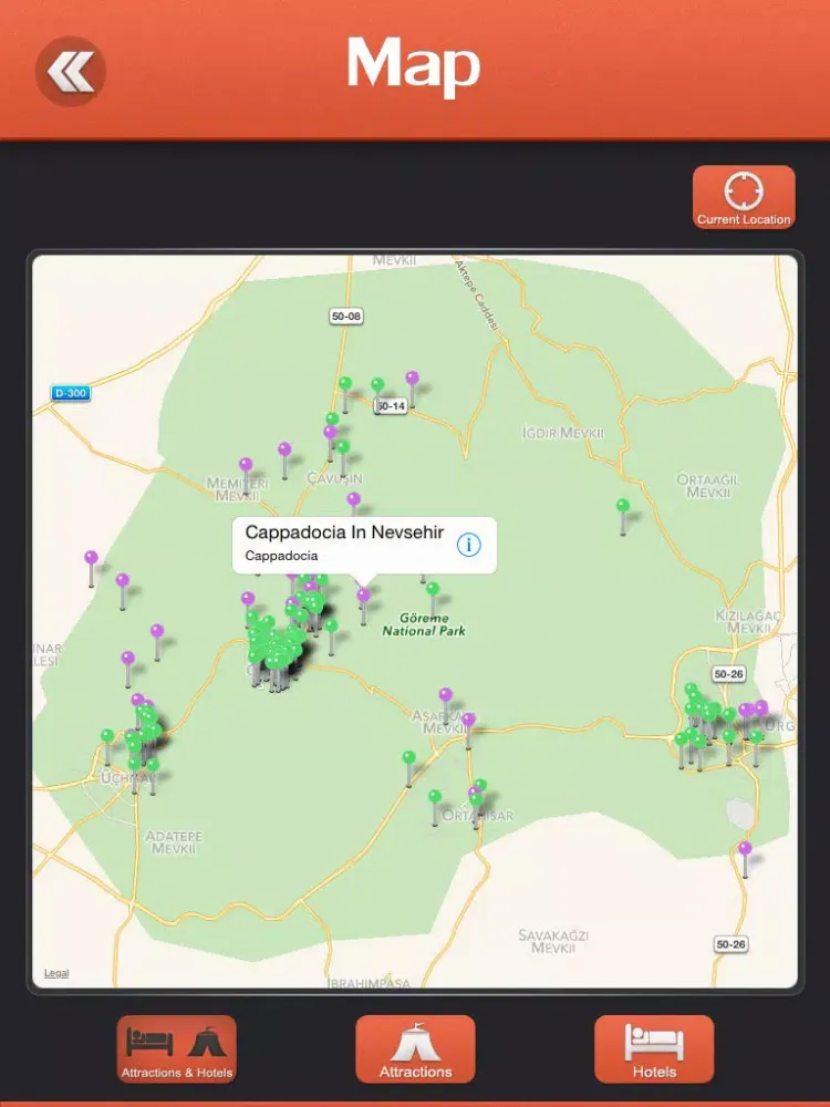 Capturas de tela do Cappadocia Tourism Guide iPad 