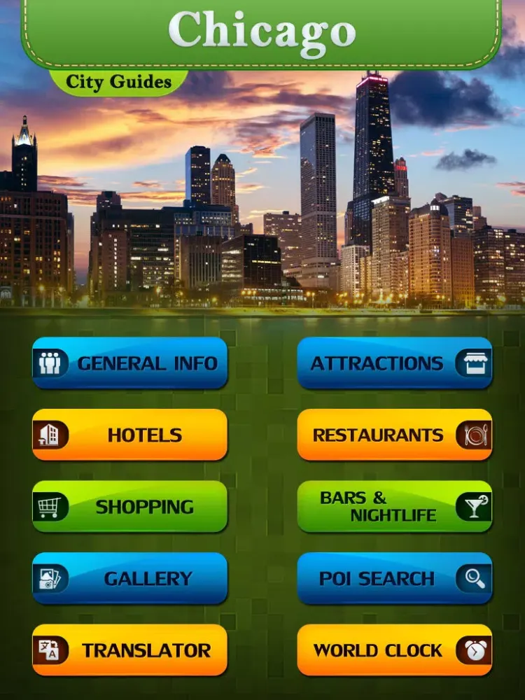 Captures d'écran de Chicago City Travel Guide iPad 
