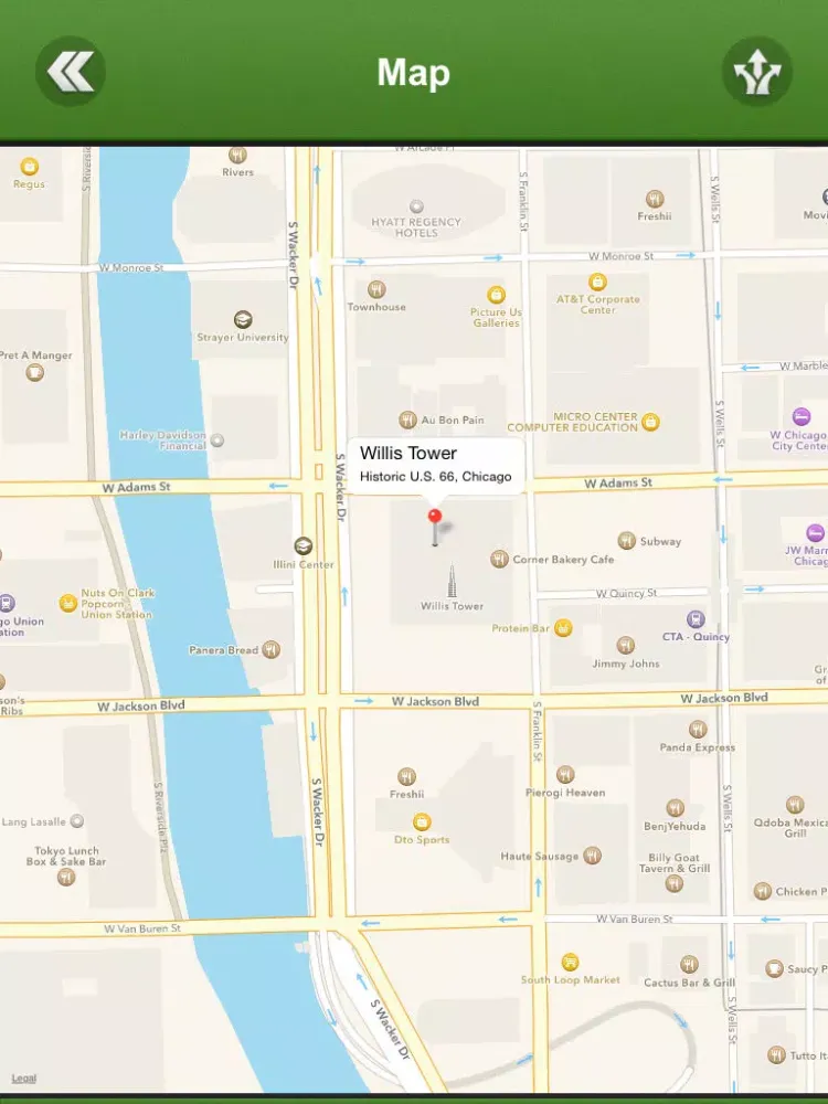 Captures d'écran de Chicago City Travel Guide iPad 