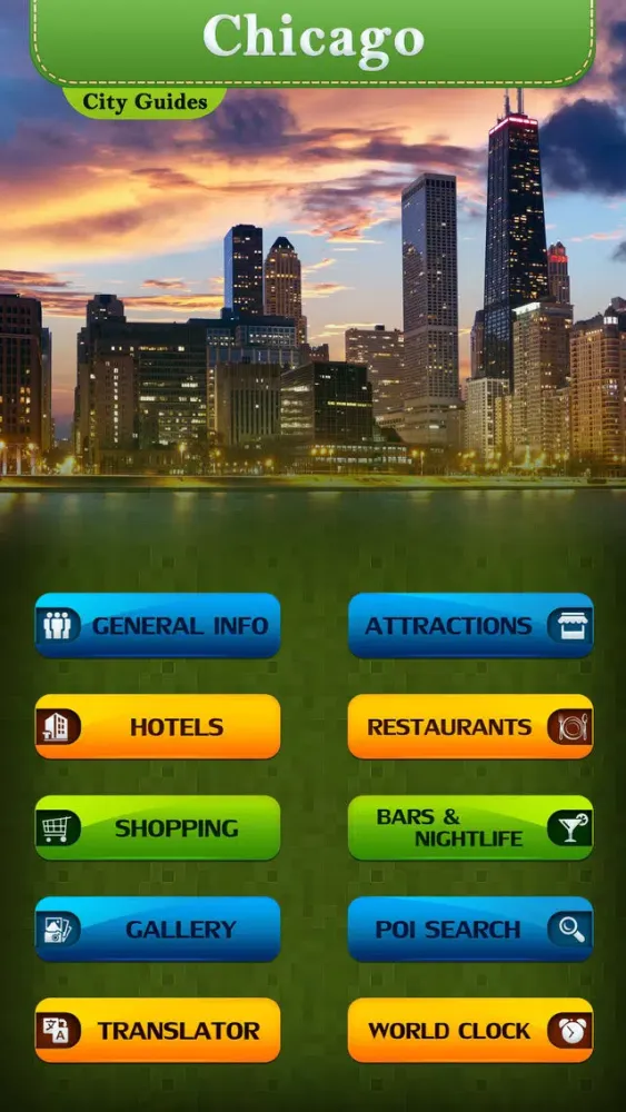 Captures d'écran de Chicago City Travel Guide