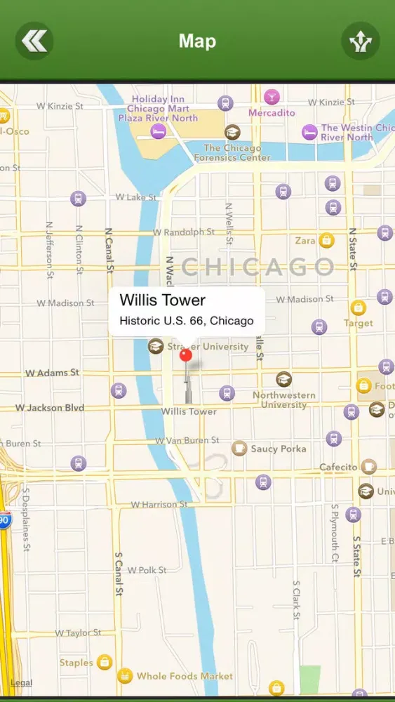 Captures d'écran de Chicago City Travel Guide