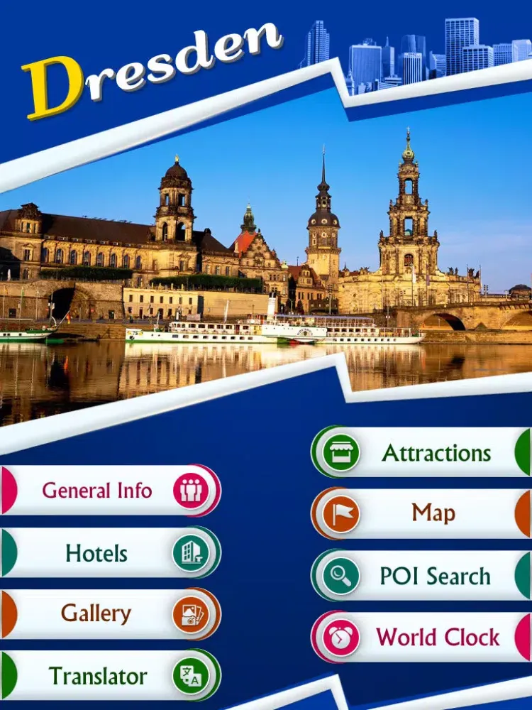 Capturas de pantalla de Dresden Tourism Guide iPad 