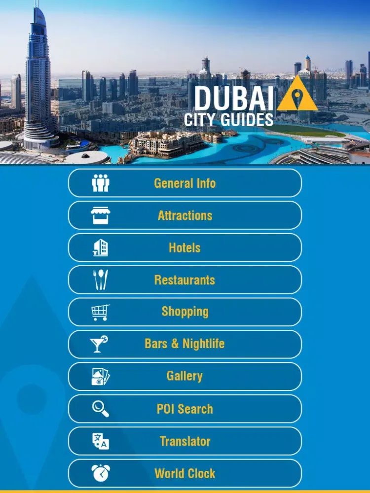 Capturas de pantalla de Dubai Tourism iPad 
