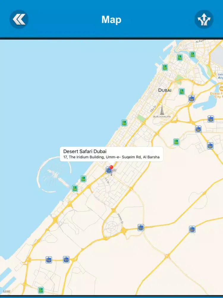 Capturas de pantalla de Dubai Tourism iPad 
