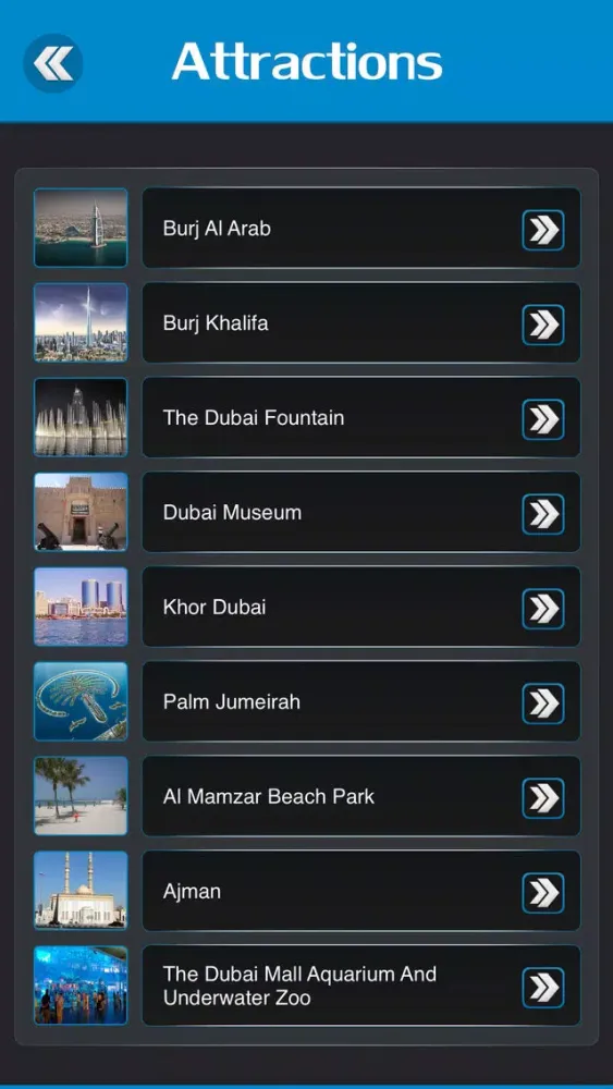 Capturas de pantalla de Dubai Tourism