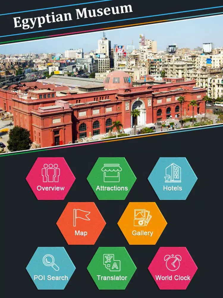 Скриншоты Egyptian Museum Tourism Guide iPad 