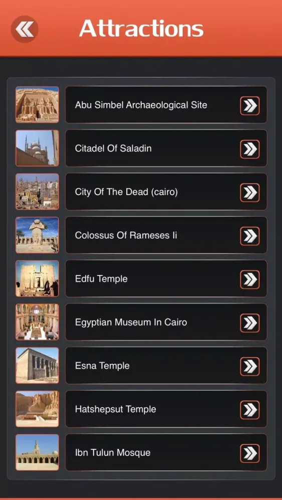 Скриншоты Egyptian Museum Tourism Guide