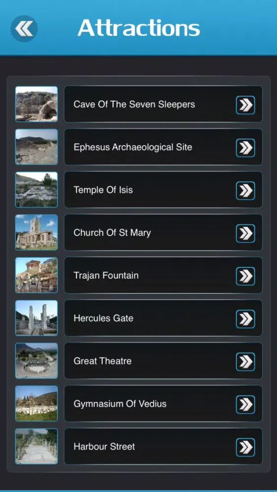 Screenshot di Ephesus Travel Guide