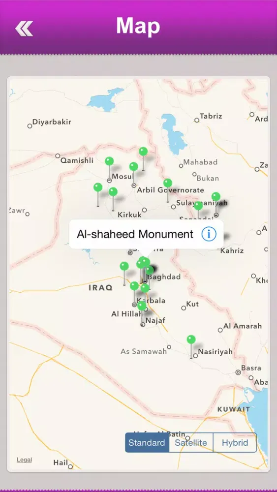 Capturas de pantalla de Iraq Tourism