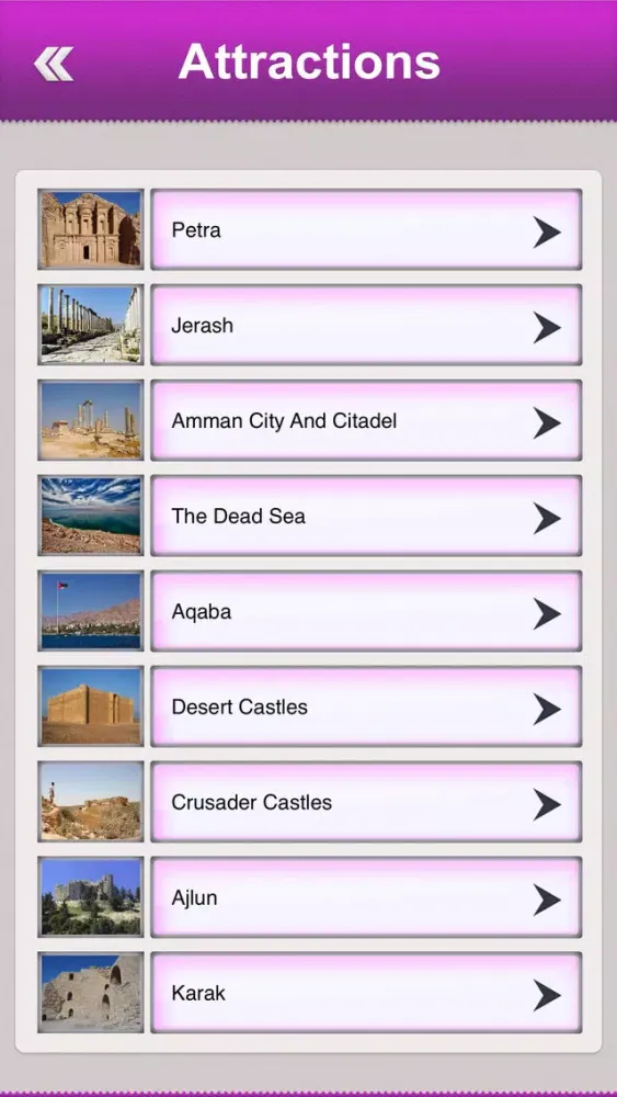 Jordan Tourism Screenshots