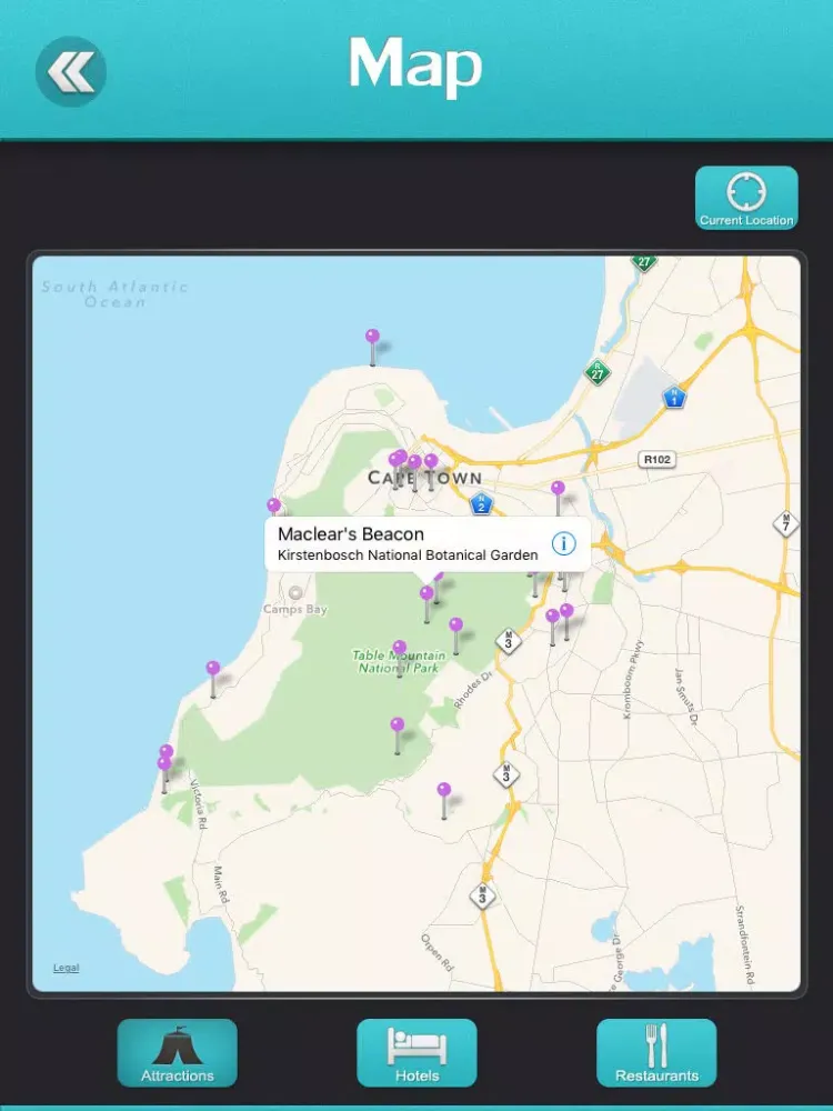 Скриншоты Kirstenbosch National Botanical Garden Guide iPad 