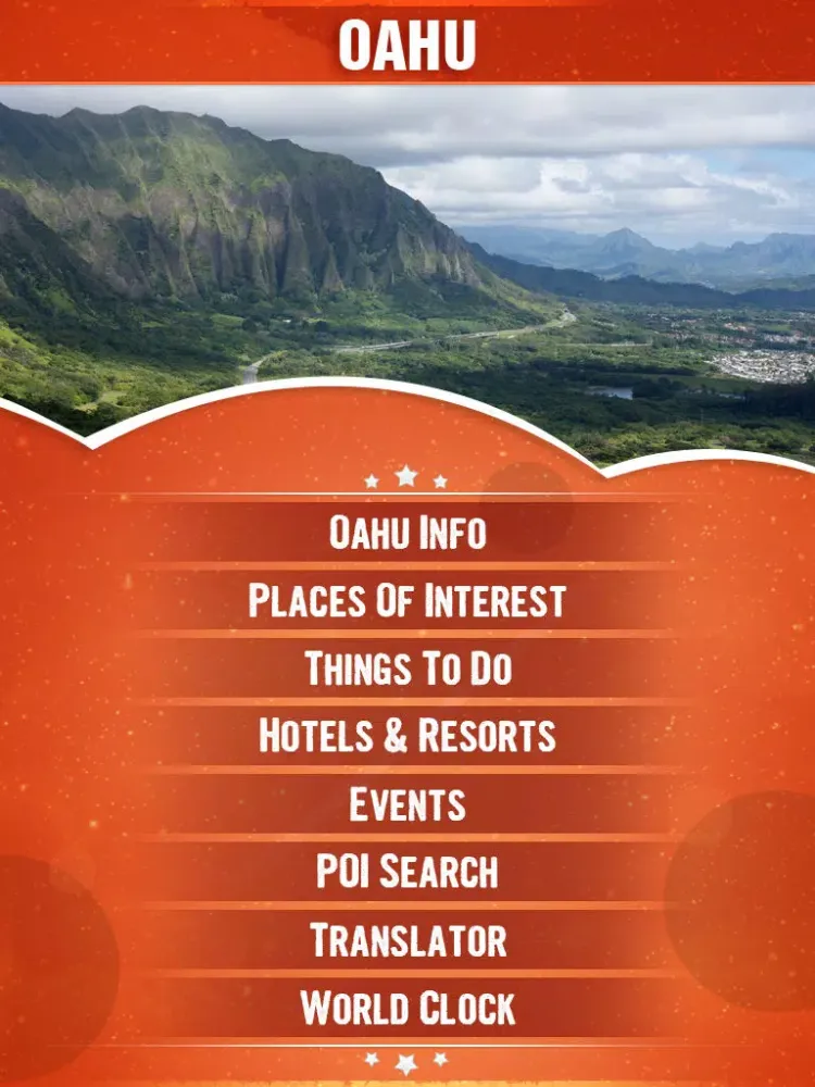 Oahu Tourism Guide iPad  스크린샷