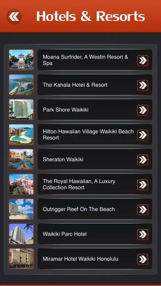 Oahu Tourism Guide 스크린샷