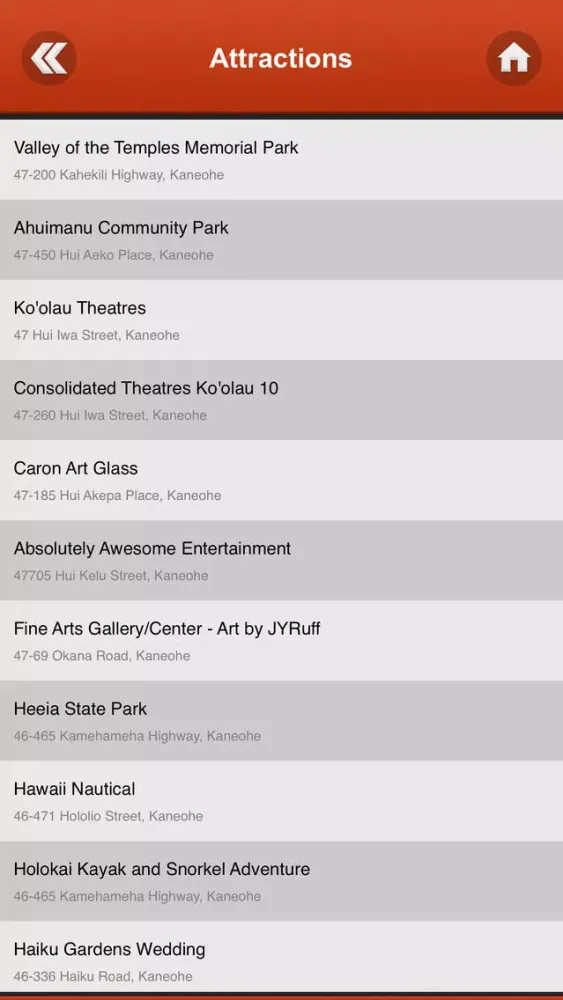 Oahu Tourism Guide 스크린샷