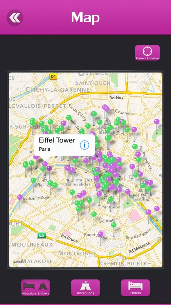 Paris Tourism应用截图