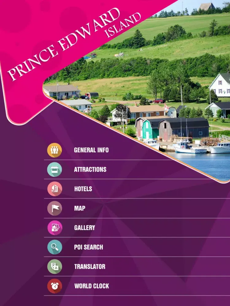 Prince Edward Island Travel Guide iPad 應用截圖