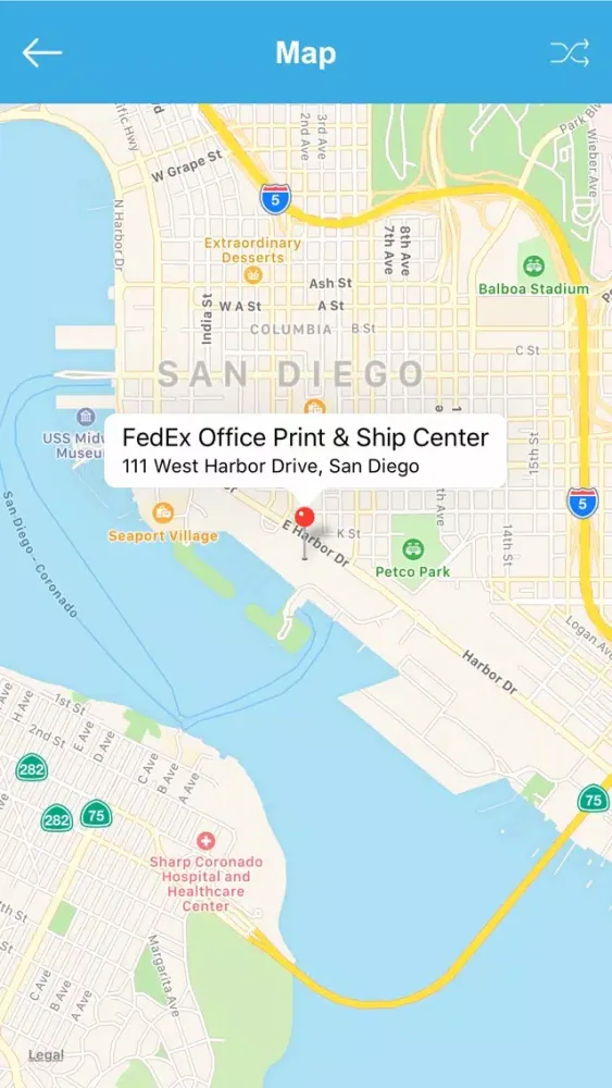 Capturas de pantalla de San Diego Wifi Locations
