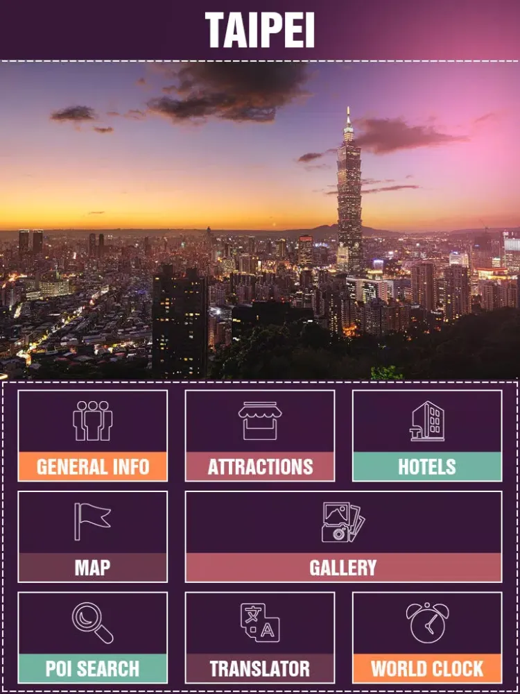 Taipei Tourism Guide iPad  스크린샷