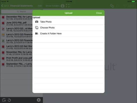 تصاویر SmartVault for iPhone and iPad iPad 