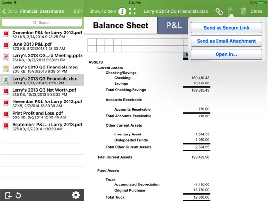 تصاویر SmartVault for iPhone and iPad iPad 