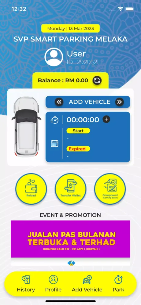 SVP Smart Parking Melaka Screenshots