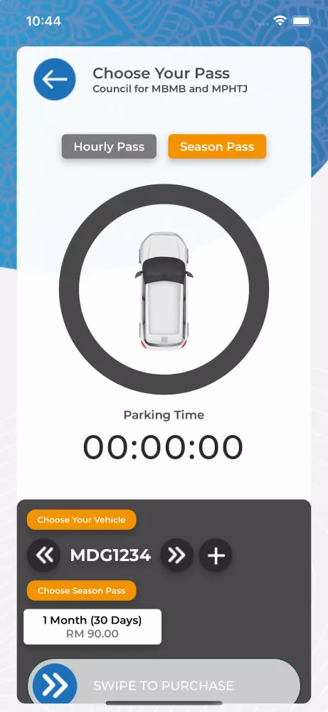 SVP Smart Parking Melaka Screenshots
