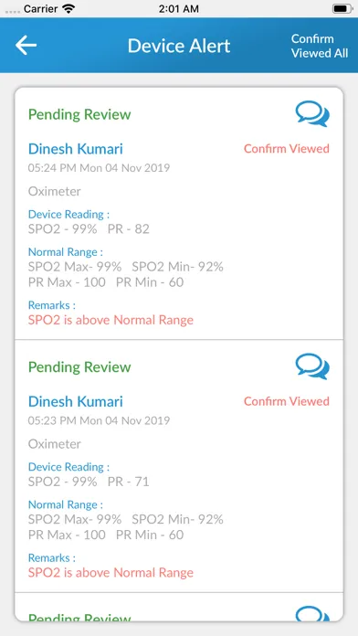 Ảnh chụp màn hình của Smart Vitals Review