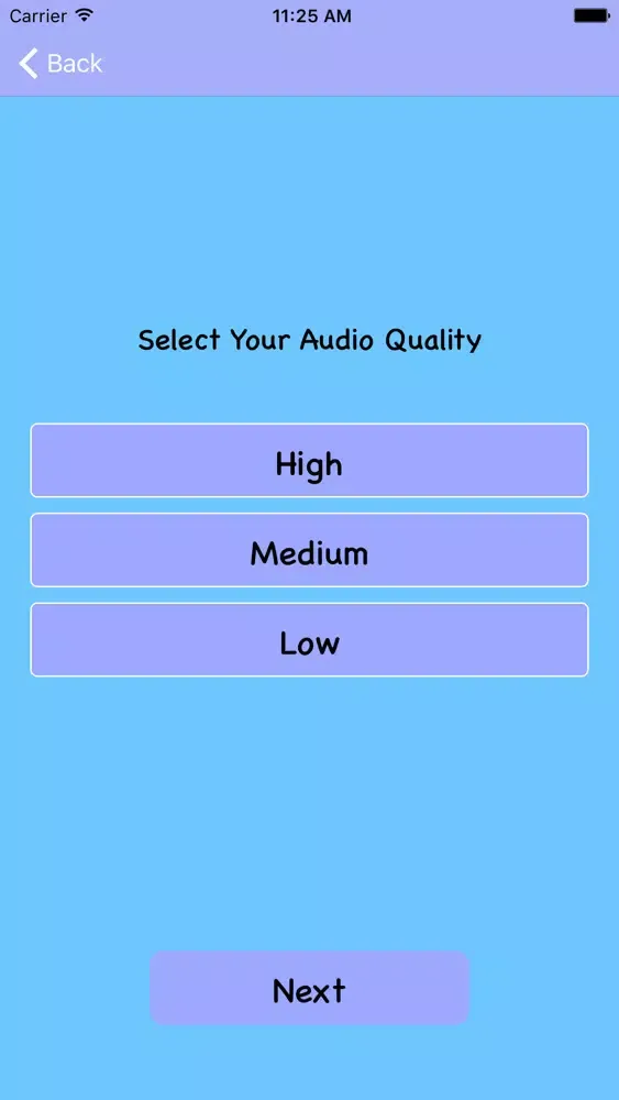 BlueDot Voice Recorder Screenshots