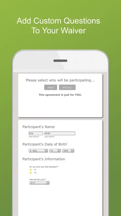 Скриншоты Smartwaiver Kiosk
